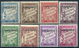 Y&T  N° 1-8 * - Unused Stamps