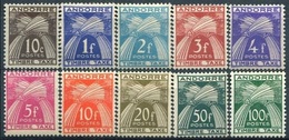 Y&T  N° 32-41 * - Unused Stamps