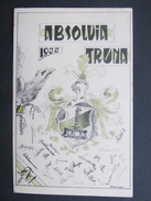 AK TRAUNSTEIN  STUDENTIKA Absolvia Truna 1933 // D*24497 - Traunstein