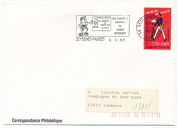 FRANCE - Env. Affr 2,50 Facteur - OMEC "Journée Du Timbre 1993 - SEYSSINET-PARISET (Isère) - Tag Der Briefmarke