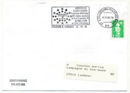FRANCE - Env. Affr 2,70 Briat - OMEC "Association Alsace Canada Exposition Philatélique" STRASBOURG 1996 - Briefmarkenausstellungen
