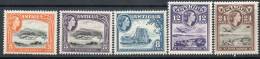 Antigua 1963 - 5 X Wmk Mult Crown CA Definitives SG152, 154 & 156-158 MNH Cat £12.55 SG2018 - 1960-1981 Interne Autonomie