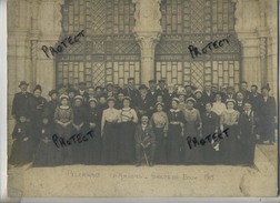 Pelerinage D' Anvers : Groupe De BOOM 1913 ( Oude Foto Op Karton  29 X 21 Cm ) - Boom