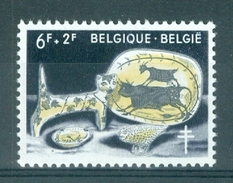 BELGIE - OBP Nr 1168 - Curiosum: Punt Onder Schoteltje/point Sous L'assiette  - MNH** - Curiosidades