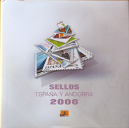 2006-AÑO COMPLETO. ESPAÑA Y ANDORRA EN LIBRO-ALBÚN DEL SERVICIO FILATÉLICO DE CORREOS.( Sin Prueba ) - Full Years
