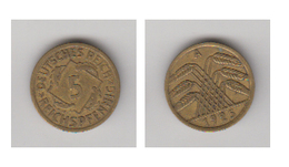 5 REICHSPFENNIG 1925 A - 5 Reichspfennig