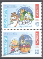 Georgie - Georgia 2004 Yvert 357a-358a, Europe, The Holidays - MNH - Georgien