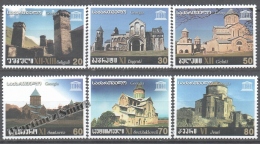 Georgie - Georgia 2004 Yvert 372-77, World Heritage - UNESCO - MNH - Georgien