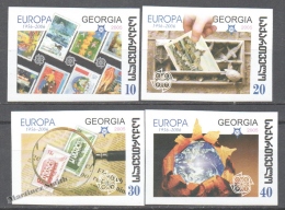 Georgie - Georgia 2006 Yvert 405-408, 50th Anniversary Of The Europe Stamp Emissions - Non Perforated - MNH - Georgien