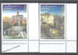 Georgie - Georgia 2008 Yvert 436-37, Europe, Centenary Of Scouting - MNH - Georgien