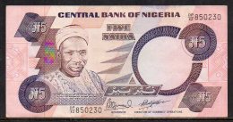 528-Nigeria Billet De 5 Naira DP42 Sig.10 - Nigeria