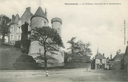 Dép 72 - Chateaux - Montmirail - Le Château , Vue Prise De La Gendarmerie - Bon état - Montmirail