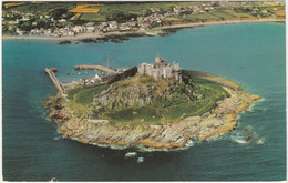 St. Michael's Mount, Marazion, Cornwall. Aerial View. Unposted - St Michael's Mount