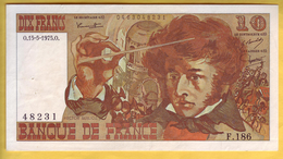 BILLET FRANCAIS - 10 Francs Berlioz 15-5-1975 SUP+ - 10 F 1972-1978 ''Berlioz''