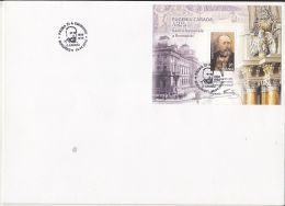 ROMANIAN NATIONAL BANK ANNIVERSARY, EUGENIU CARADA, COVER FDC, 2010, ROMANIA - FDC