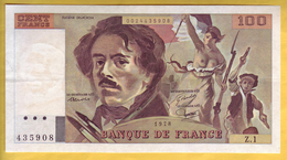 BILLET FRANCAIS - 100 Francs Delacroix 1978 SUP - 100 F 1978-1995 ''Delacroix''
