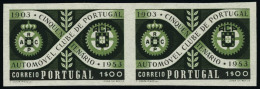 Neuf Sans Gomme N° 793/4, Cinquantenaire De L'Automobile-Club Du Portugal, Chaque En Paire Hor. ND, T.B. - Altri & Non Classificati