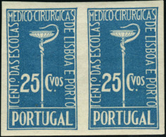 Neuf Sans Charnière N°585. 25c Bleu. Centenaire De L'ecole De Médecine De Lisbonne Et Porto.... - Autres & Non Classés