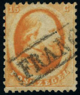 Oblitéré N° 6, 15c Orange, T.B. - Altri & Non Classificati