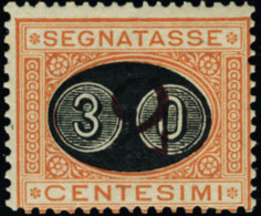 Neuf Avec Charnière N°24. 30 S/2c Orange. Cl. T.B. Signé Fiechi - Sonstige & Ohne Zuordnung