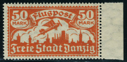 Neuf Sans Charnière N° 12, 50m Orange Sans Burelage Gris, T.B. Michel 134 F - Sonstige & Ohne Zuordnung