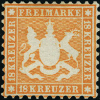 Neuf Sans Gomme N°29. 18k Orange. T.B. Signé A. Brun - Sonstige & Ohne Zuordnung