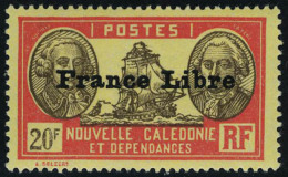 Neuf Avec Charnière N° 195/229, La Série France Libre T.B. - Andere & Zonder Classificatie