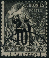 Oblitéré N°9. 25 S/10c Noir S/Lilas. T.B. Rare. Signé Th. Lemaire - Altri & Non Classificati