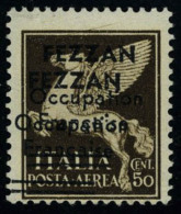 Neuf Sans Charnière N° 1a, 50c Sépia, Double Surcharge T.B. Certificat JF Brun. Sassone 4500... - Autres & Non Classés