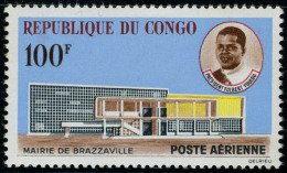 Neuf Sans Charnière N° 11, 100f Mairie De Brazzaville, T.B. - Altri & Non Classificati