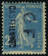 Neuf Avec Charnière N° 37/40, 5, 10, 20 Et 25c Semeuse OF T.B. Rare Signé Brun, Tirage 500 - Altri & Non Classificati