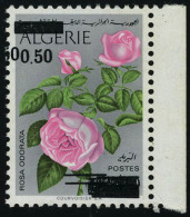 Neuf Sans Charnière N° 598b, 50c Sur 40c Roses, Surcharge Double  T.B. - Autres & Non Classés