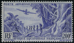 Neuf Sans Charnière N° 52B, 200f Caravanne De Porteur Violet Au Lieu De Bleu T.B. Maury - Altri & Non Classificati