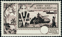 Neuf Sans Charnière 1954. 10ème Anniversaire De La Libération. 1 Valeur Lilas Foncé,... - Autres & Non Classés