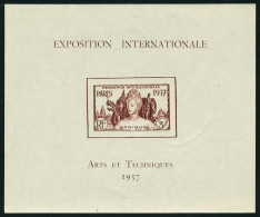 Neuf Avec Charnière 1937, Expo De Paris, 24 Blocs T.B. - Altri & Non Classificati