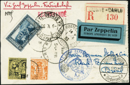 Lettre ZEPPELIN. 1er S.A.F. 1933 Pour Le Brésil. T.B. - Autres & Non Classés