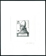 N° 2137, Pape Innocent IV (créateur De La Paroisse De Monaco) épreuve D'artiste En Noir... - Autres & Non Classés