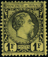 Neuf Sans Gomme N°9. 1f Charles III. Infime Pelurage, Sinon Bien Centré. Aspect T.B. Signé A.... - Autres & Non Classés