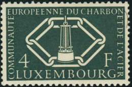 Neuf Sans Charnière 1956. Idées Européennes. Luxembourg N°511/513. C.E.C.A. T.B. - Sonstige & Ohne Zuordnung