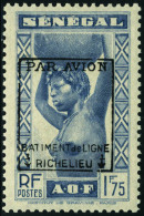 Neuf Sans Charnière N° 6/7, Timbres Du Sénégal Surchargés Richelieu, La Paire T.B. - Autres & Non Classés