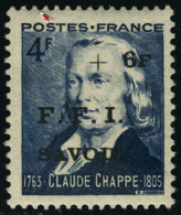 Neuf Sans Charnière CHAMBERY, Mayer N° 1/14, T.B. Signés A Brun - Autres & Non Classés