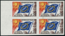 Neuf Sans Charnière N° 27/35, La Série Drapeaux, ND, Bloc De 4, Bdf, T.B. - Autres & Non Classés