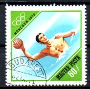 HONGRIE. N°2237 De 1972 Oblitéré. J.O De Munich/Water-polo. - Water-Polo