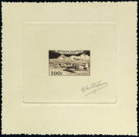 100f SIMOUN 1935-1939, Non émis, épreuve D'artiste Signée Par Le Graveur Dufresne, T.B. Rare - Autres & Non Classés