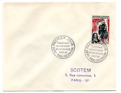 RÉUNION = ST PAUL 1965 = CACHET PREMIER JOUR 'TRICENTENAIRE PEUPLEMENT ILE BOURBON' Sur N° Yvt 365 - Cartas & Documentos