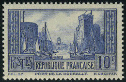 Neuf Sans Charnière N° 261, 10f La Rochelle, Type III, T.B. - Autres & Non Classés