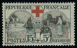 Neuf Sans Charnière N° 156, 15c + 5c Croix Rouge, T.B. - Autres & Non Classés