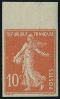 Neuf Sans Charnière N° 138g, 10c Rouge Semeuse Type IA ND, Bdf, Superbe - Autres & Non Classés