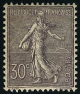 Neuf Sans Charnière N° 133, 30c Lilas, Excellent Centrage, Superbe - Autres & Non Classés