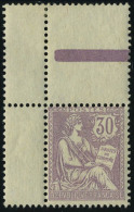 Neuf Sans Charnière N° 128, 30c Violet Excellent Centrage, Cdf, Superbe - Autres & Non Classés